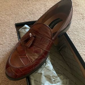 Stacy Adams loafer style dress shoes